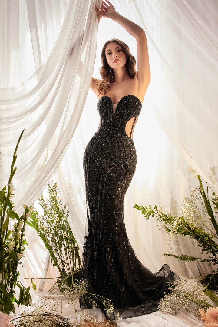 Feather Mermaid Gown – Tux-USA