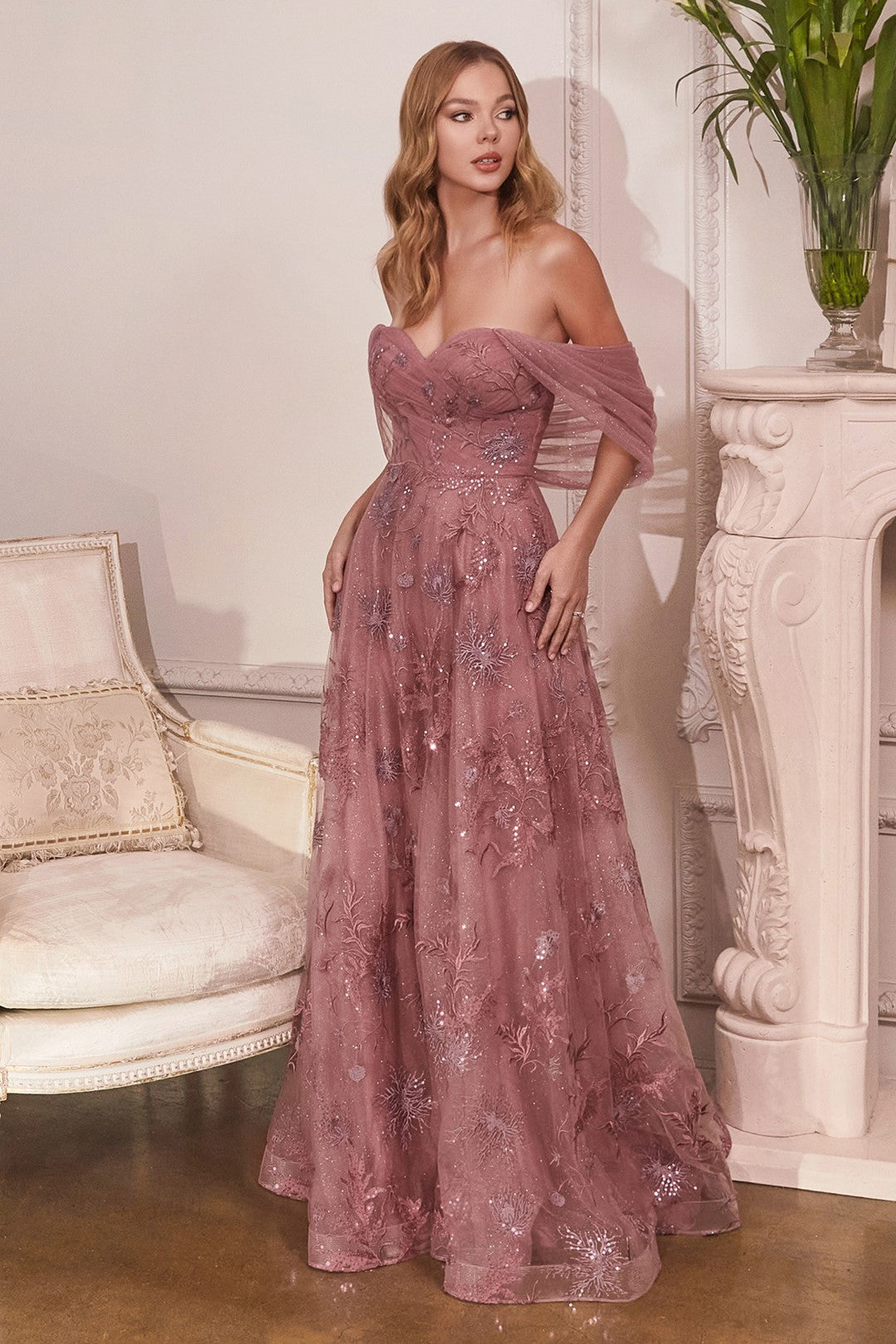 Shimmering Blush Champagne Theia Evening Gowns With Sequins And Beads, Off  Shoulder Lace Up Prom Gown For Formal Occasions From Lpdqlstudio, $112.93 |  DHgate.Com